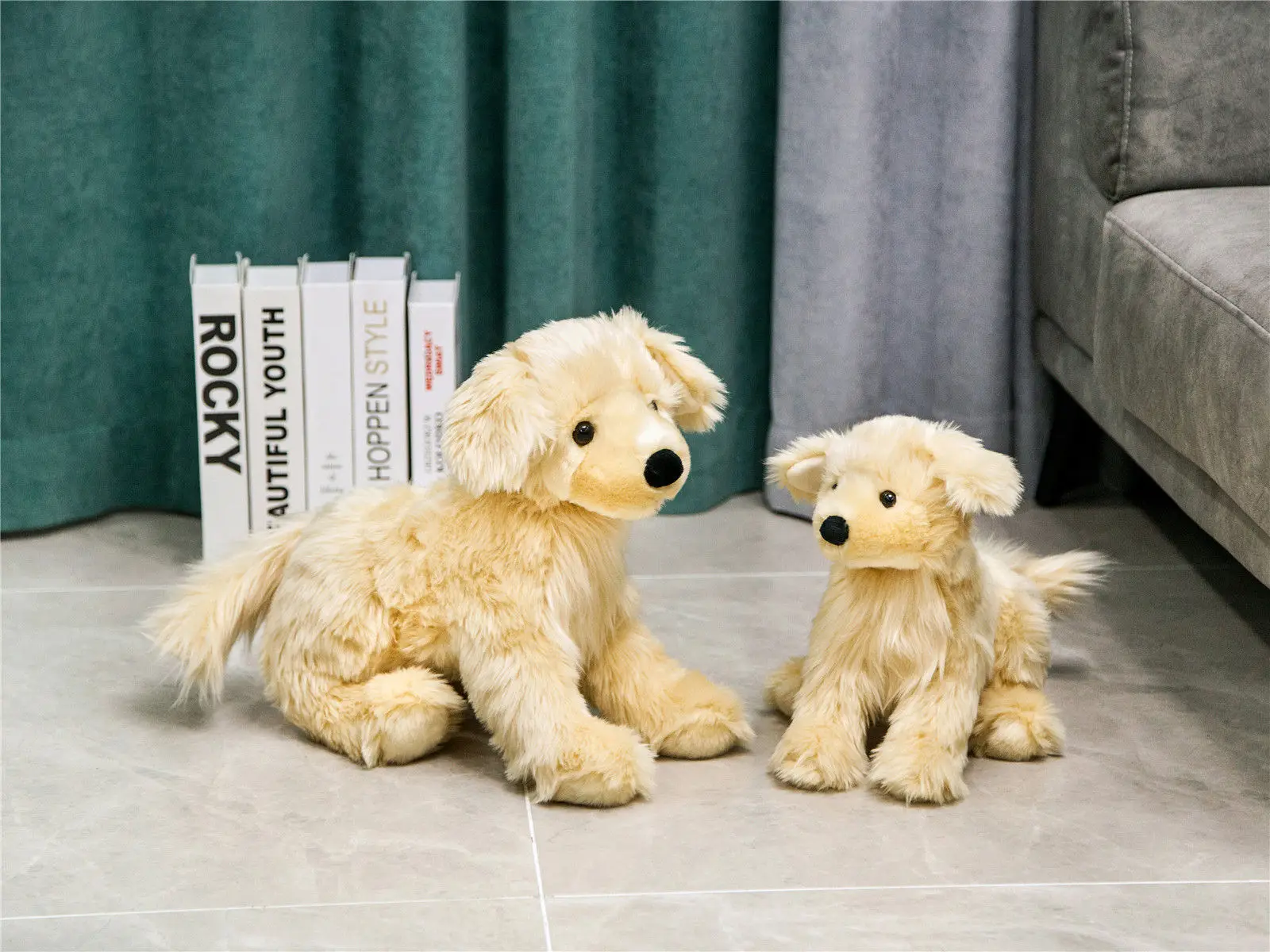 golden retriever peluche