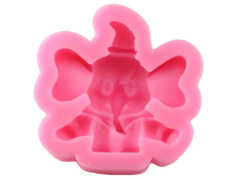 Sugarcraft слон Силиконовые Формы Животные форма для шоколадного фондана инструменты для украшения торта Полимерная глина кондитерские формы