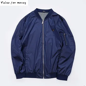 

size plus 8XL 7XL Spring Autumn Casual Solid Fashion Slim Bomber Jacket Men Overcoat Baseball Jackets Men's streetwear Jacket