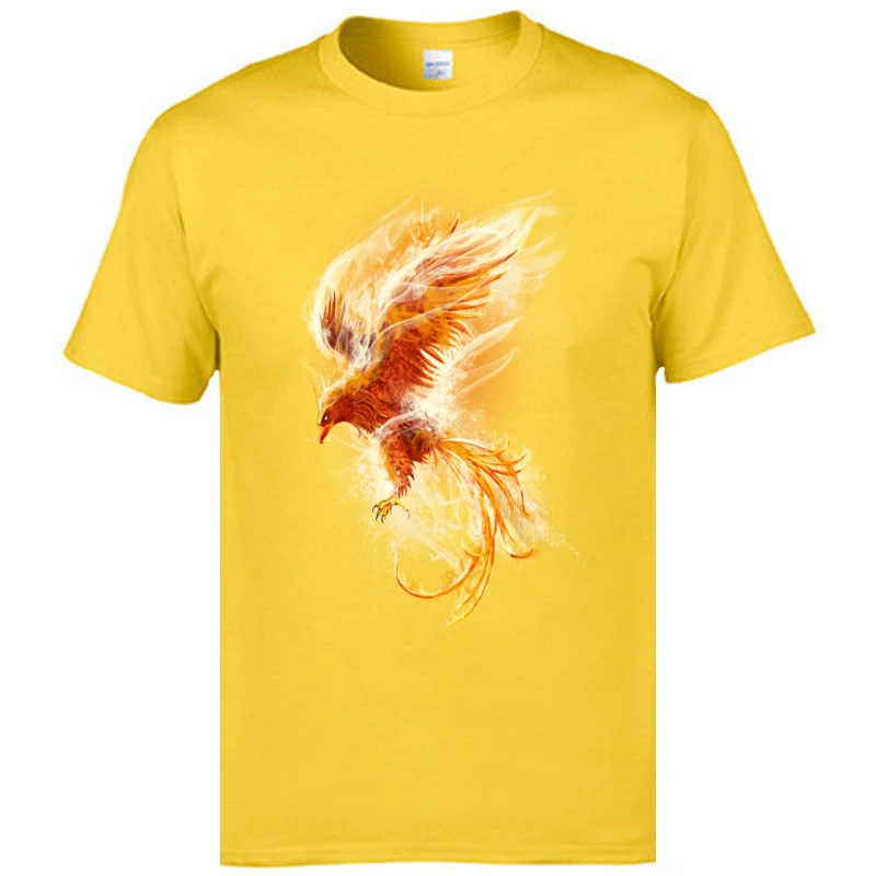Bird Birth Pheonix Youth футболка с принтом Музыка для женщин и мужчин обычные футболки