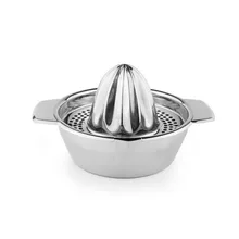 Мини-соковыжималка для цитрусовых, апельсина, лимона из нержавеющей стали, ручная прессовка, сырой сок для здорового образа жизни для детей