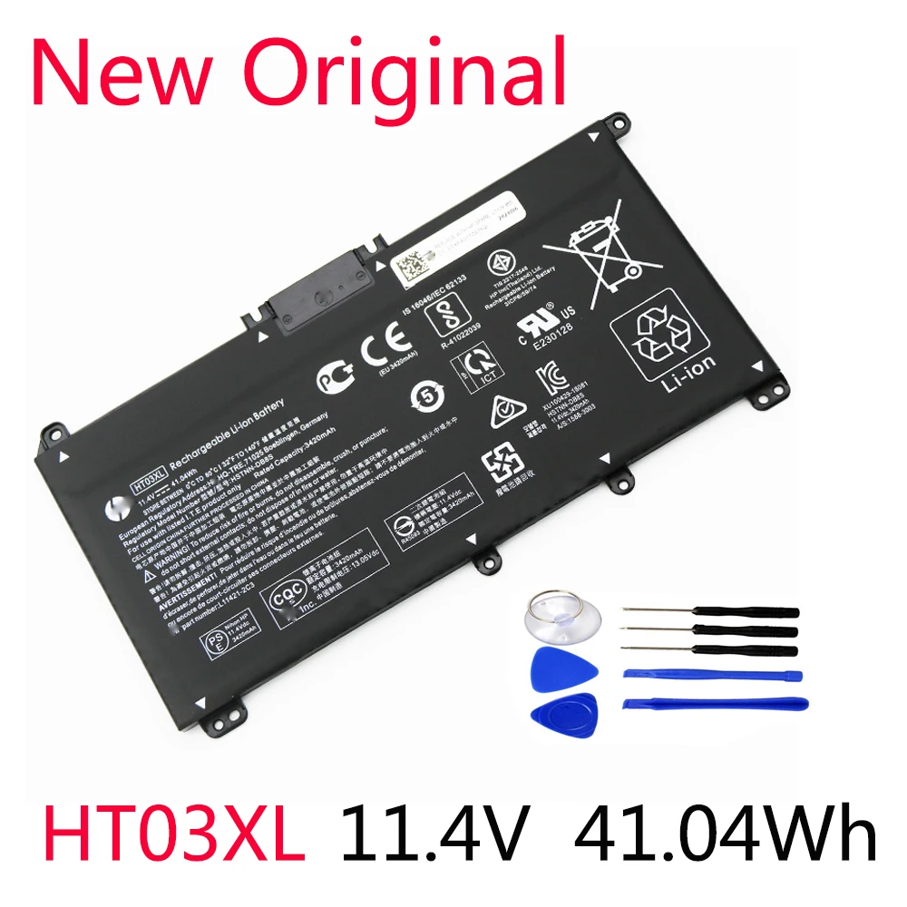 New Original Battery HT03XL For HP Pavilion 14-CE0001LA 14-CE0014TU 14-CE0010CA HSTNN-LB8L L11421-421 | Компьютеры и офис