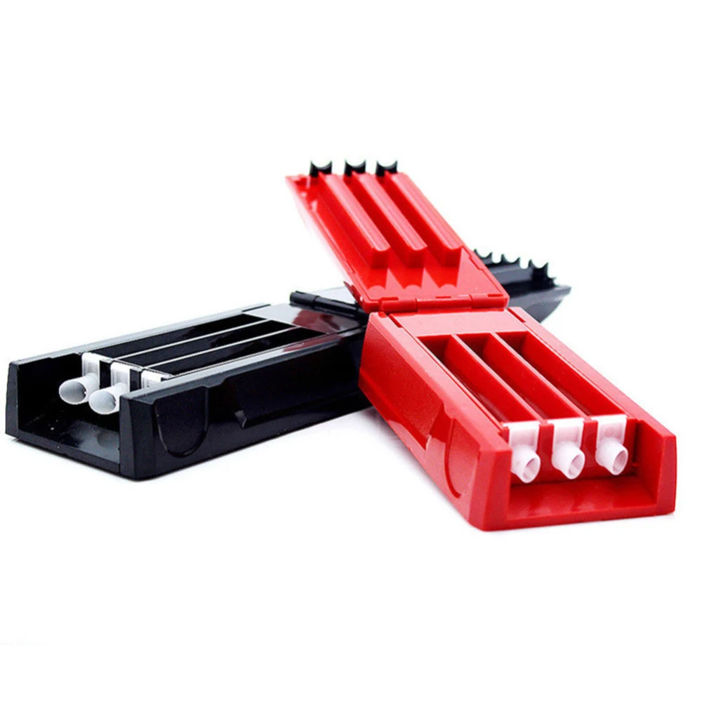 Manual Triple Tobacco Cigarette Tube Injector Roller Maker Rolling Machine Tools Cigarette Smoking Cigarette Rolling Machine