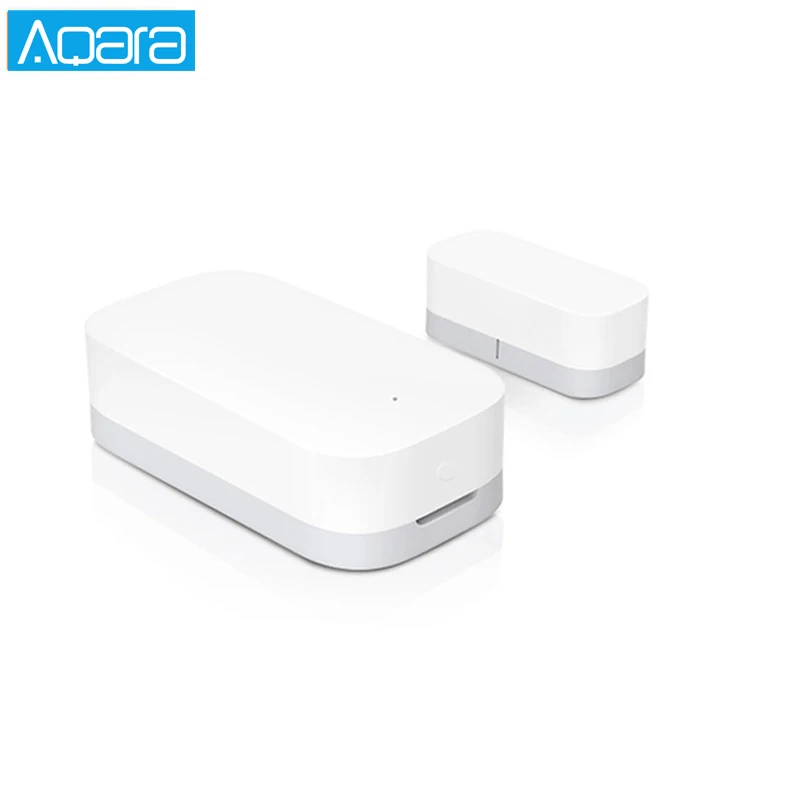 Датчик открытия окон и дверей Aqara Zigbee Беспроводной сенсор работает с приложением