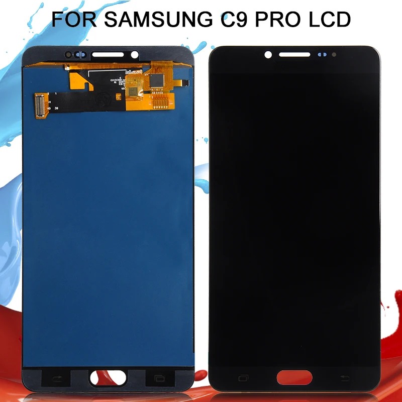 Catteny 1 шт. C9000 lcd сенсорный экран дигитайзер в сборе для Samsung Galaxy C9 Pro дисплей 5 7