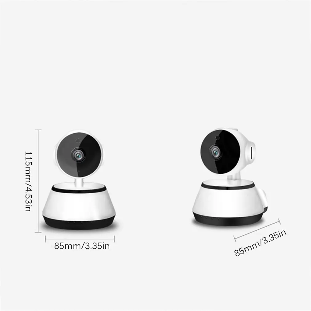 Беспроводная 720P UHD wifi головка вращения ip-камера WLAN ночного видения веб-камера для слежки за домашней безопасностью система наблюдения