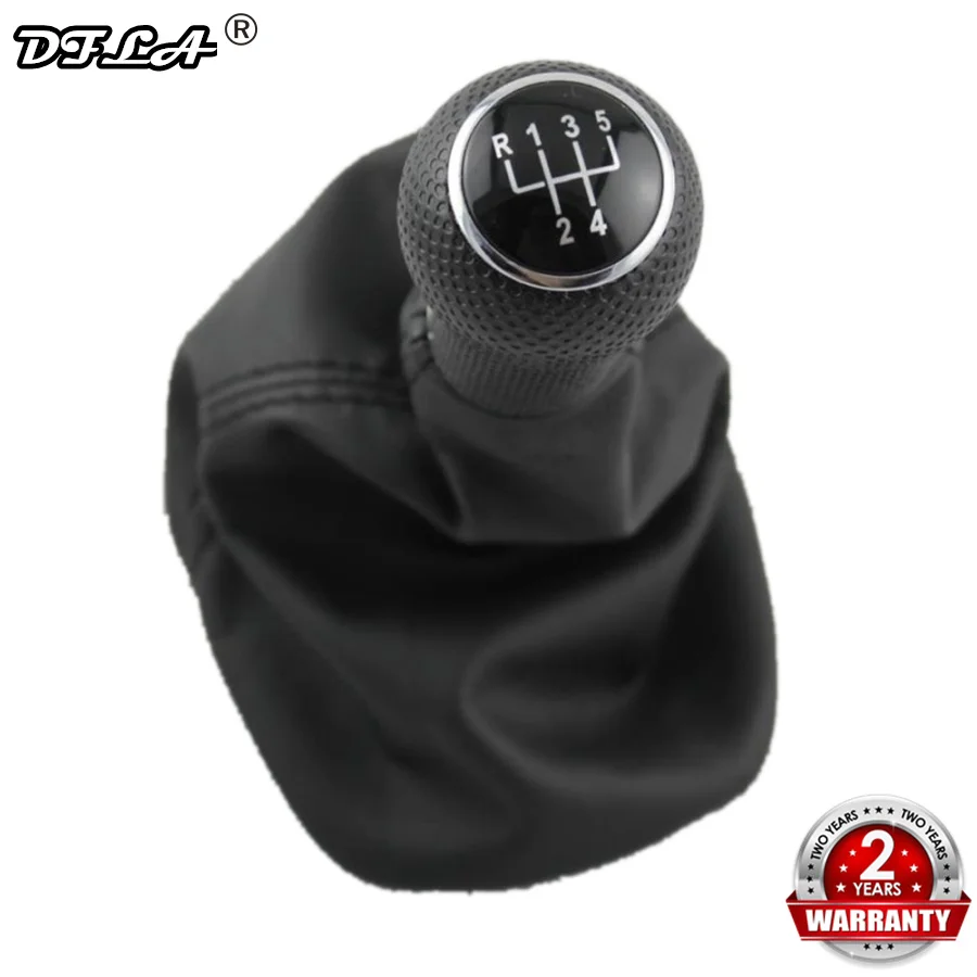 Кожаная Ручка рычага переключения передач для Seat Leon 2000 2001 Toledo 1999 5 скоростей 12 мм