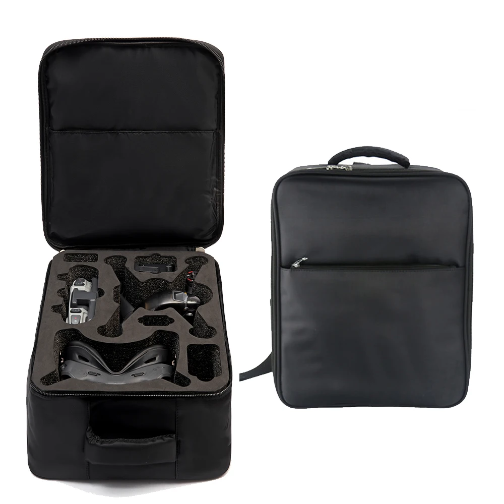Photo Product Drone Bag For DJI FPV/Googles V2+Remote Control Storage Hard Box Portable Case Handbag Shoulder Carrying Accessories Handle