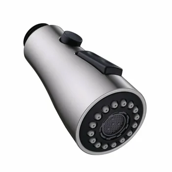 

1*faucet Spray Head Brushed Nickel Kitchen Faucet Sprayer Heads Pull Out Sink Faucet Spray Head Nozzle