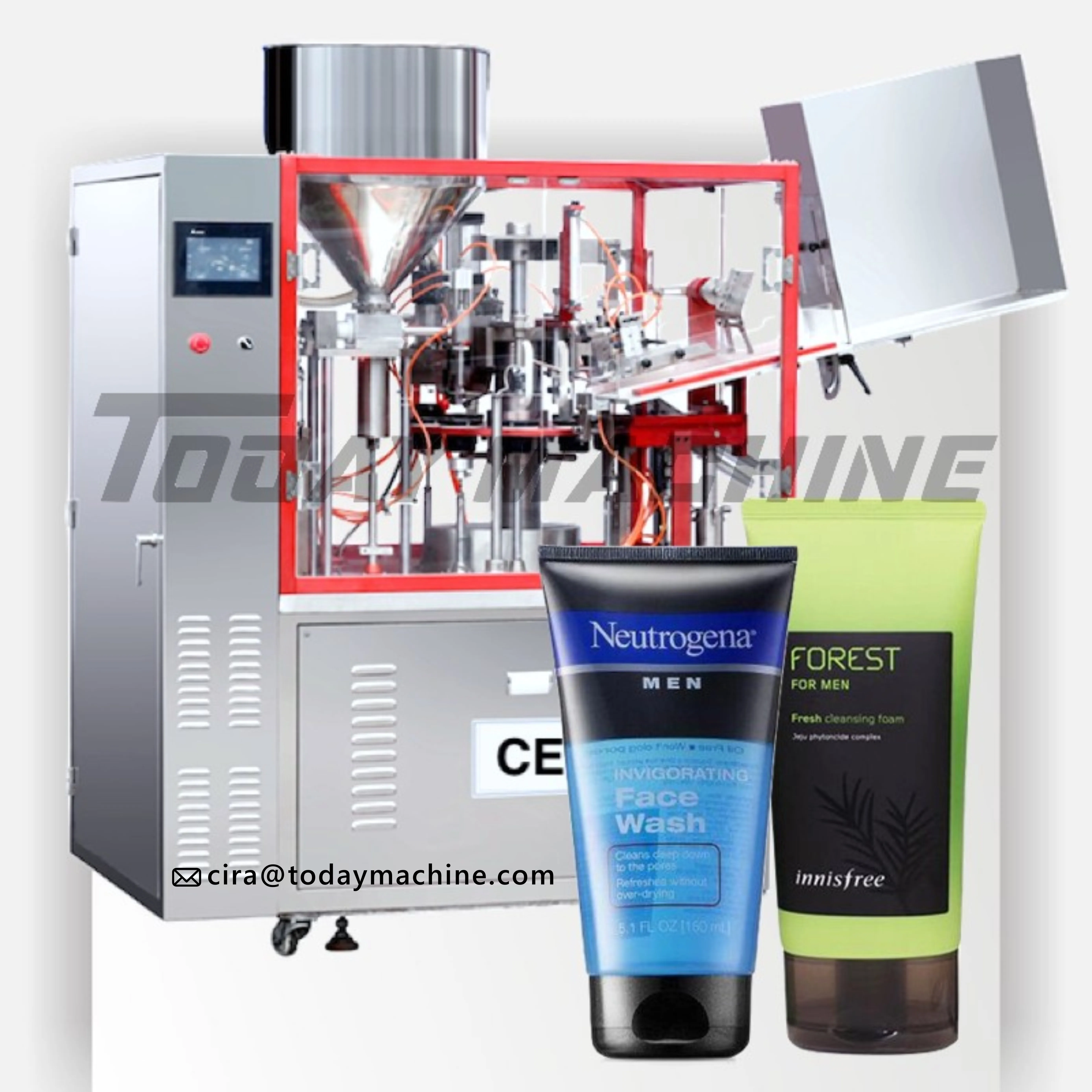 Упаковка из пластиковой трубки, оборудование для наполнения шампуня и моющего средства, зубная паста Упаковка из пластиковой трубки, оборудование для наполнения шампуня и моющего средства, зубная паста