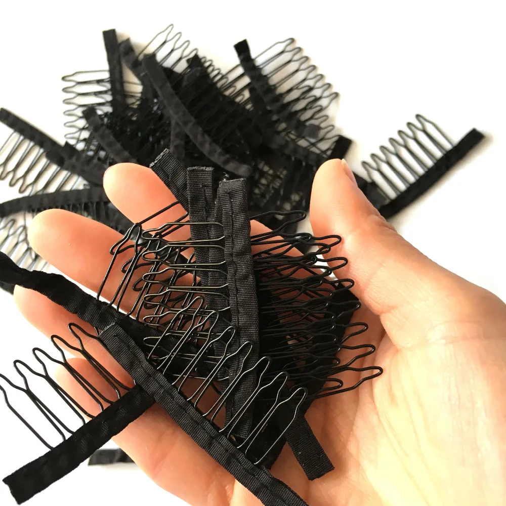 Wig-Comb-With-Polyster-Cloth-7-Teeth-Wig-Accessories-Hair-Wig-Combs-15-100Pcs-Wholesale-Black (1)