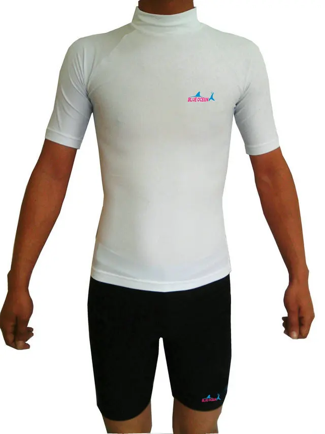 

Men And Women Split Type Swimming Tops Men Sun Protection Clothing Wetsuit Diving Suit Men Long Sleeve Short Sleeve Swimsuit