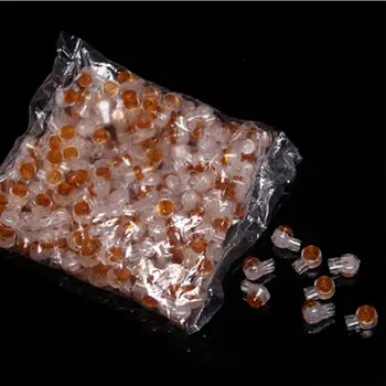 

200pcs Wire Line UY2 K1 Terminal Block Connectors Scotchlok 0.4-0.7mm Butt For Telephone Network Cable No Grease
