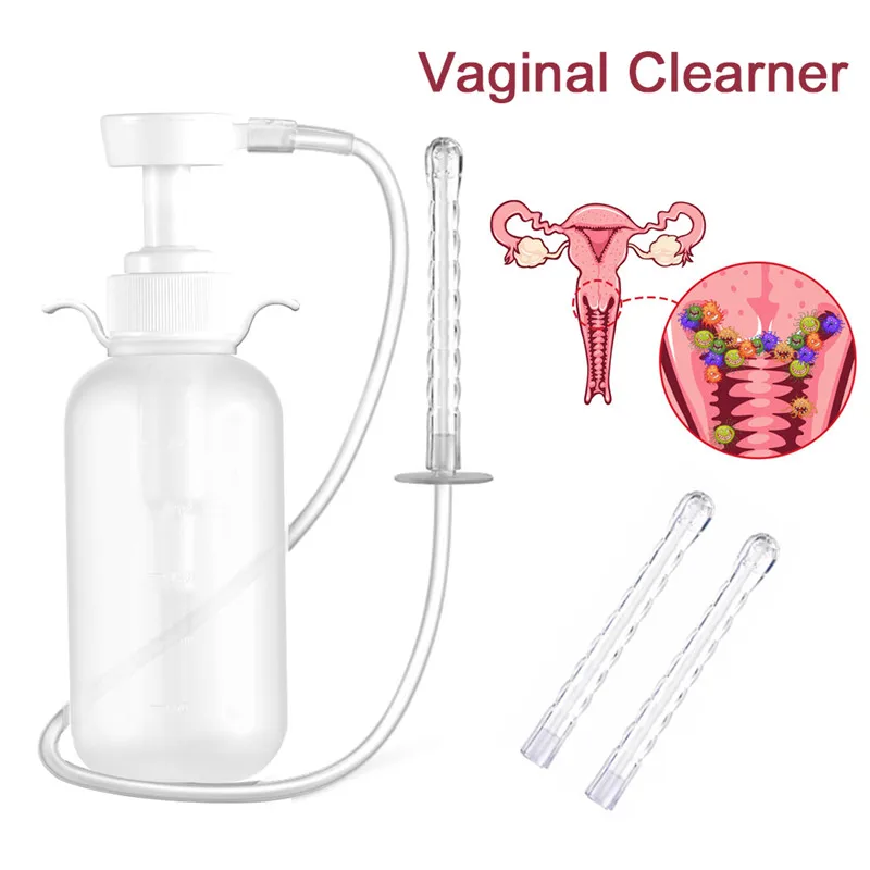 300/600 мл медицинский вагинальный клирнер, анальная клизма, для очистки ануса, шприц, ирригатор для очистки влагалища, устройство