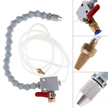 

Tube Quick Insertion Cooling Sprays with Ball Valve Adjustment and Connect Air Pipe for Metal Cutting Engraving Cooling Machine