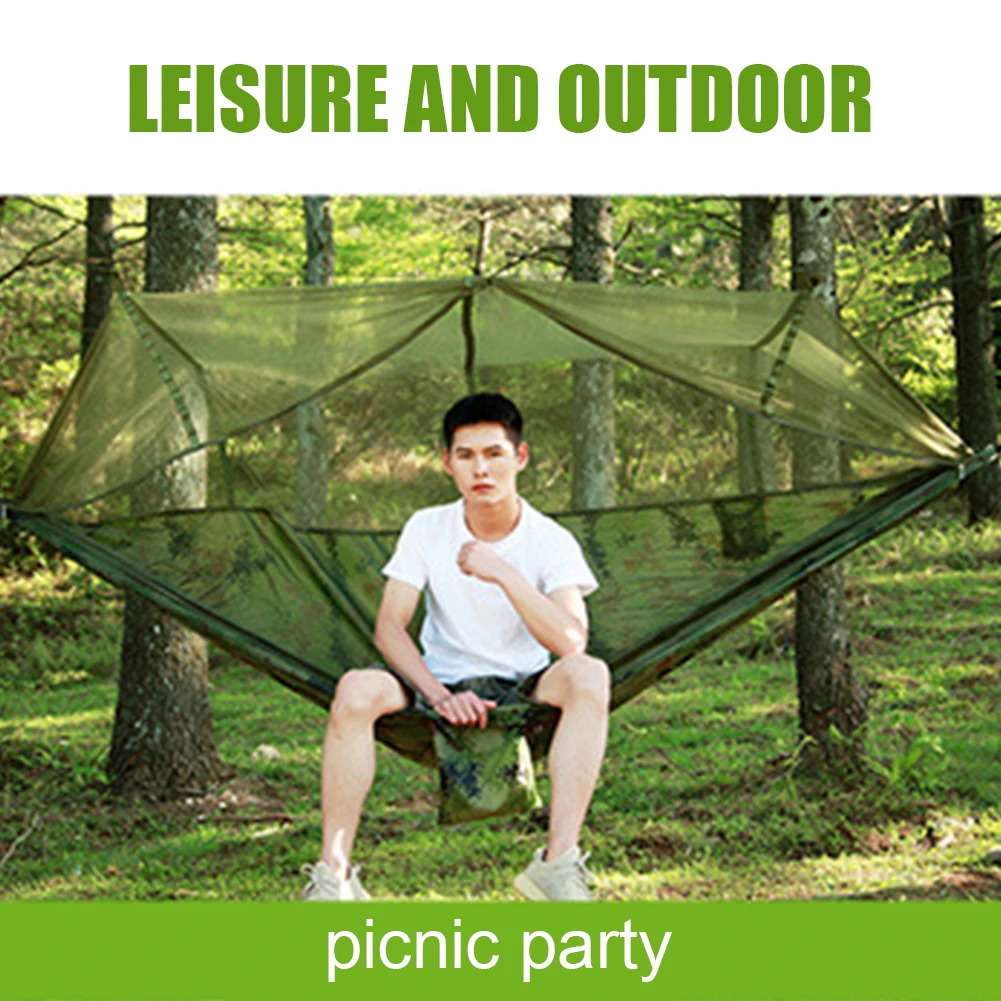 Portable Camping Hammock Mosquito Net and Hammock Canopy With Mosquito Net Hammock Set Outdoor Camping Hiking Supplies