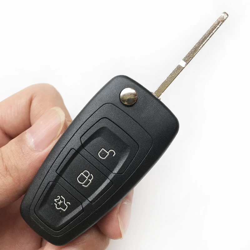 Чехол для дистанционного ключа с 3 кнопками Ford focus C max Fiesta connect mondeo сменный