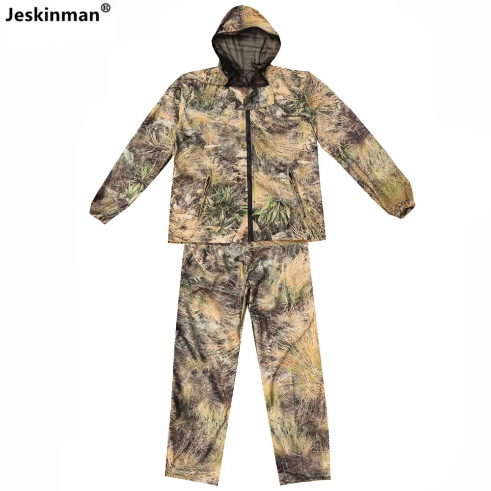 Combinaison De Camouflage Bionique Anti-moustique Pour Hommes, Combinaison  Ghillie, Ensemble Pantalon Et Veste De Camouflage Pour La Pêche Et La Chasse  - Tenue Camouflage Chasse - AliExpress