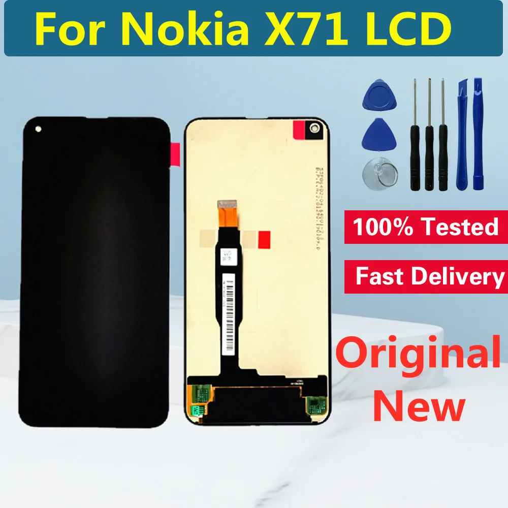 Оригинальный ЖК дисплей 6 39 дюйма для Nokia X71 экран сенсорная панель дигитайзер X 71