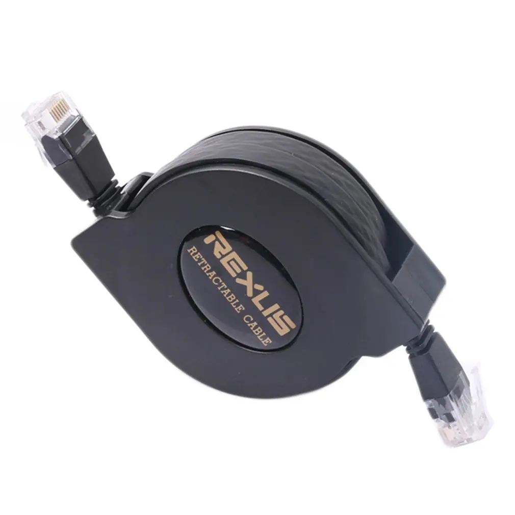 

Retractable Ethernet Network Cable Cat6 Full Copper Flat Scalable Lan Cord High Speed Network Lan Cable For Computer Router