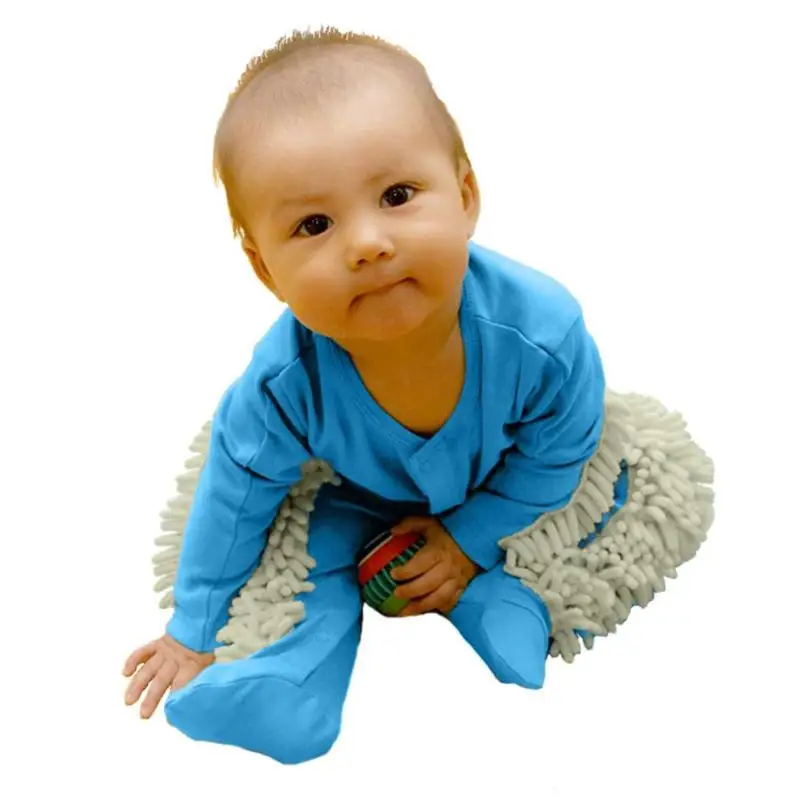 Hot sale Baby Mop Romper Outfit Unisex Boy Girl Polishes Floors Cleaning Mop Suit Autumn Winter Kids Crawls Toddler Jumpsuit Hot sale Baby Mop Romper Outfit Unisex Boy Girl Polishes Floors Cleaning Mop Suit Autumn Winter Kids Crawls Toddler Jumpsuit