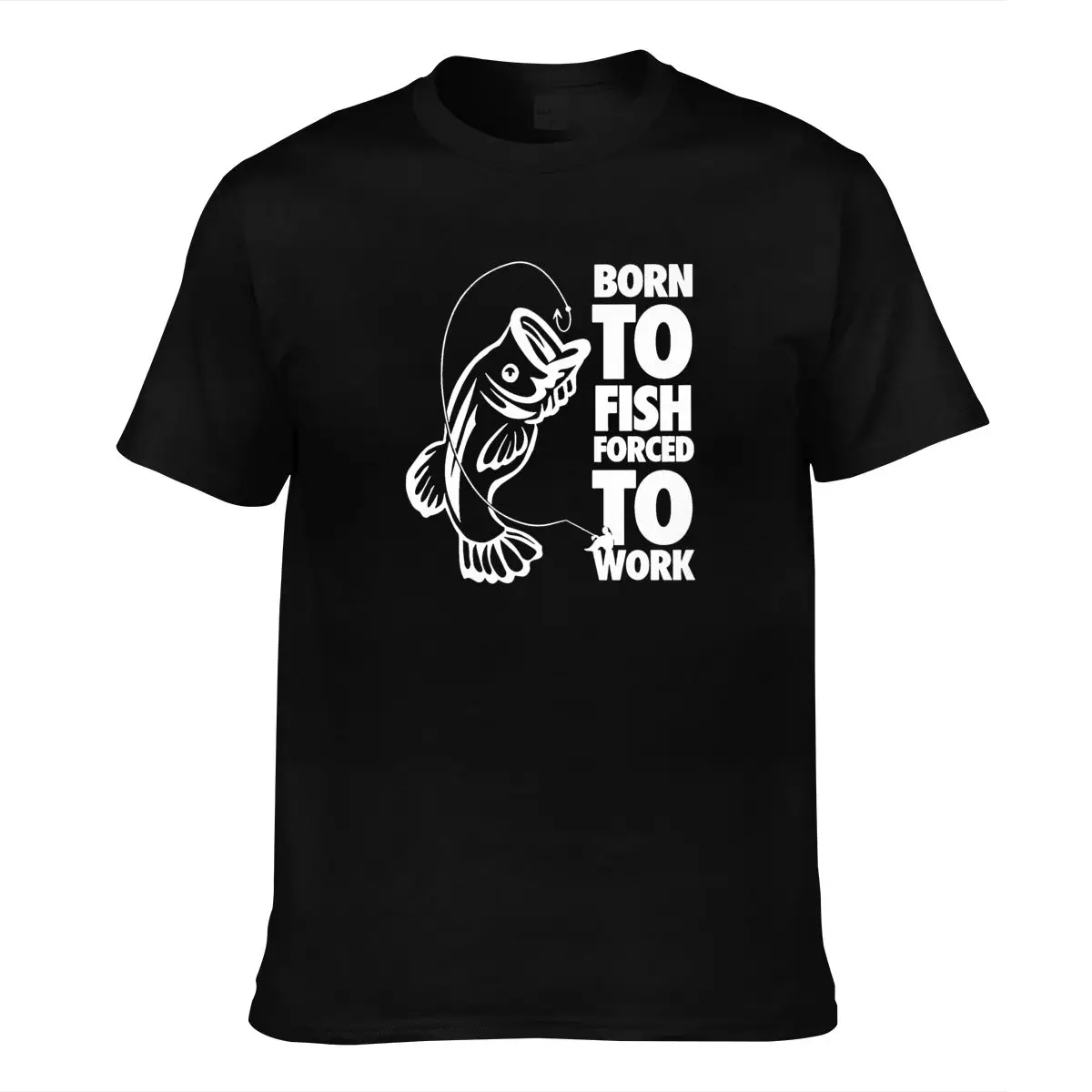 

Born To Fish Fishing Carping Mens T-Shirt 10 Colours (S-3XL) By Swagwear Cartoon T Shirt Men Unisex New Fashion Tshirt Free