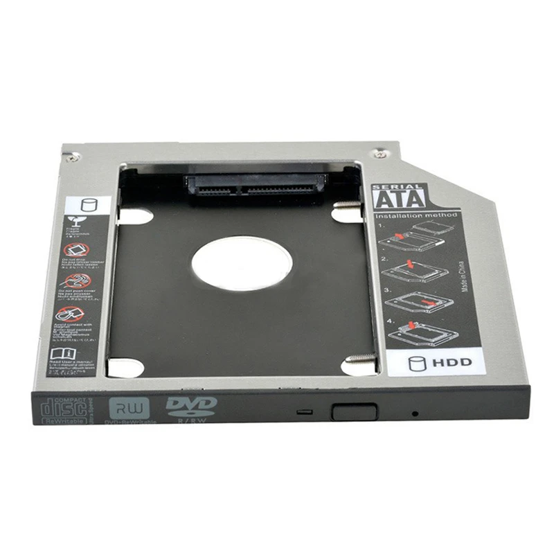 12 7 мм SATA 2nd SSD HDD Caddy для ASUS A53SJ A53T A53E A53SV жесткий диск Caddy|Компьютерные кабели и
