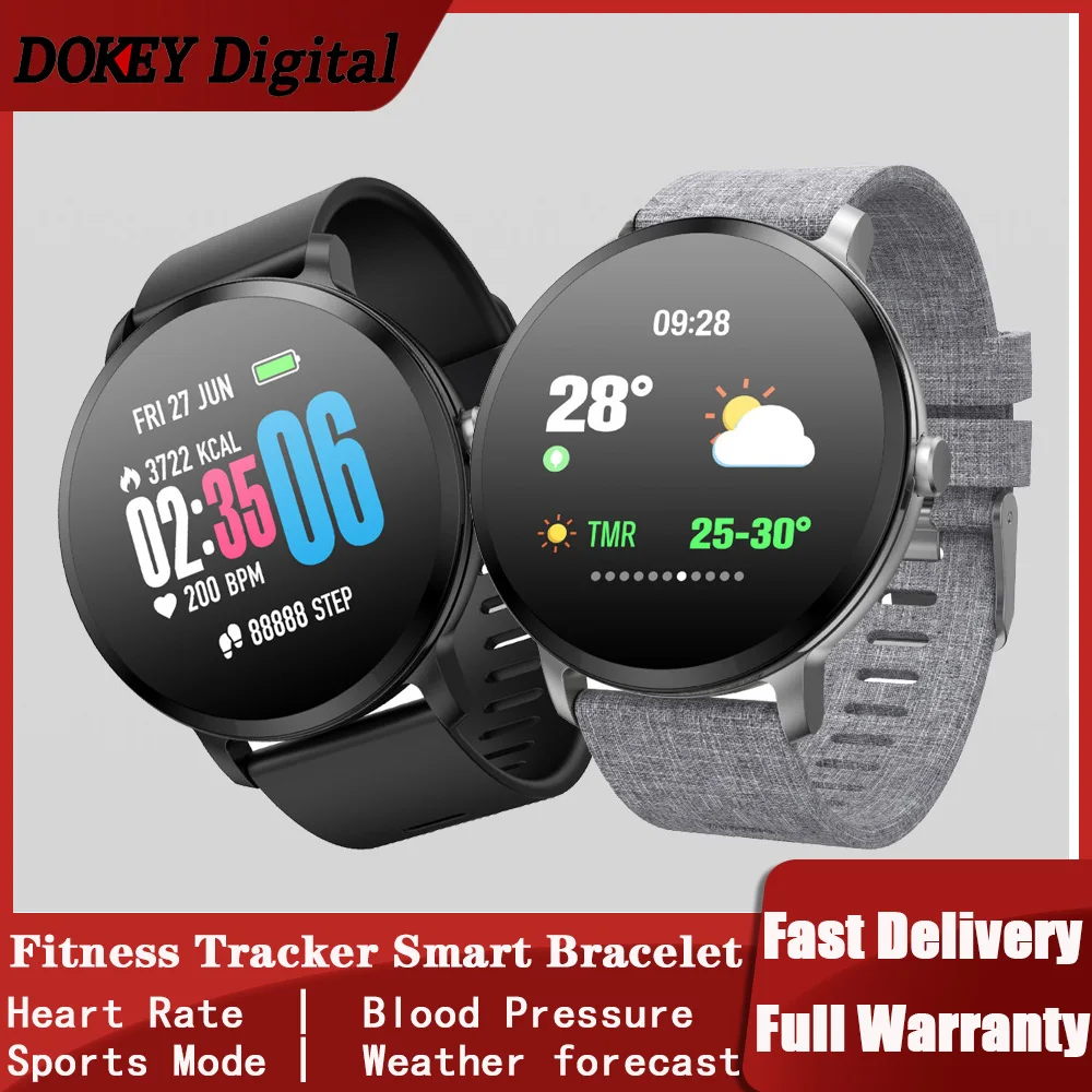 V11 Smart Watch Women Men For IPHONE Android Apple IOS Fitness Tracker
