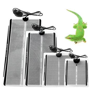 

New US/UK Plug Heat Pad Temperature Adjustable 5w 15w 25w 35w Under Tank Heater Fish Tank Terrarium Heat Mat for Animal Plant
