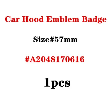 

Car Hood Emblem Badge For w212 w124 w140 w163 w202 w203 w204 w210 w211 57mm A2048170616 hight quality