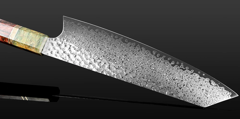 XITUO дамасский нож шеф повара 8 дюймов ручной Кованый острый Кливер Kiritsuke Gyuto