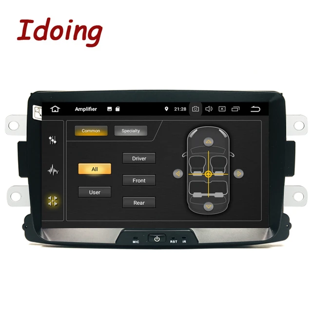 Idoing 8Car Multimedia Player Android For Dacia/Sandero/Duster/Renault/ Captur/Lada/Xray2/Logan2 DSP IPS 1280*720 NO 2 Din DVD - AliExpress