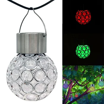 2 Stuks Zonne-energie Crystal Bal Licht Outdoor Tuin Led Opknoping Tuin Kerst Festival Buiten Decor Licht 2 Stuks Zonne-energie Crystal Bal Licht Outdoor Tuin Led Opknoping Tuin Kerst Festival Buiten Decor Licht