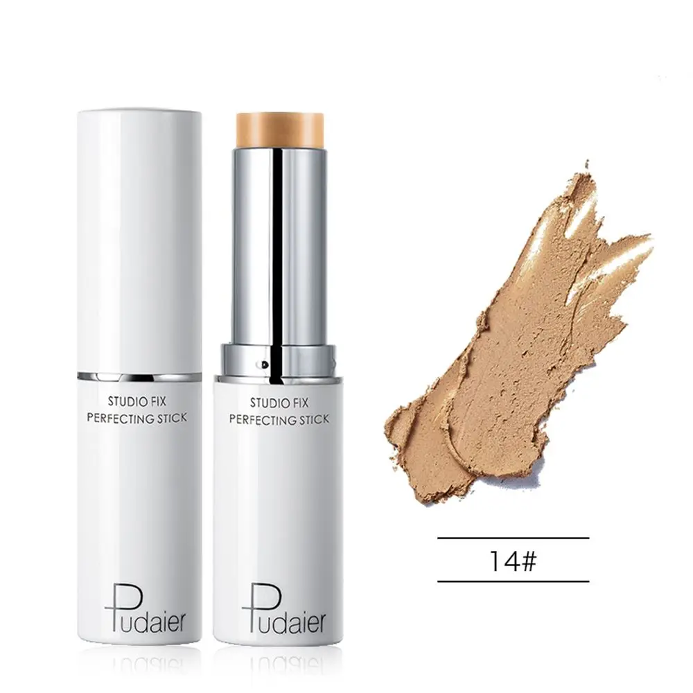 14 Pudaier Base Concealer Makeup Full Cover Contour Foundation Face Primer Moisturizer Hide Blemish Brand Bronzer Concealer Stick - Цвет: 14