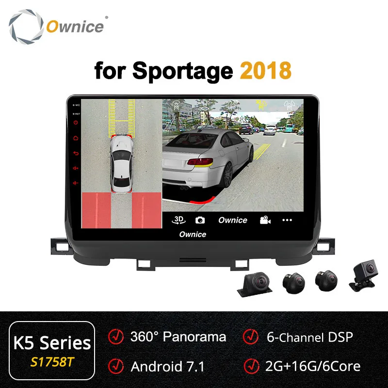 Ownice K6 K5 K3 ips 10," Android система навигации плеер мультимедиа головное устройство для Kia Sportage Авторадио Gps Радио стерео