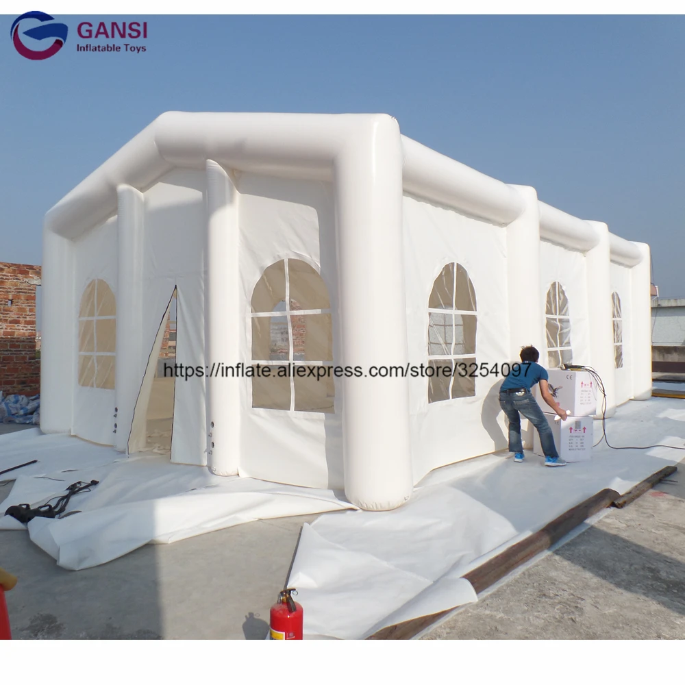  Free air pump inflatable party event marquee tent durable PVC tarpaulin inflatable canopy tent for 