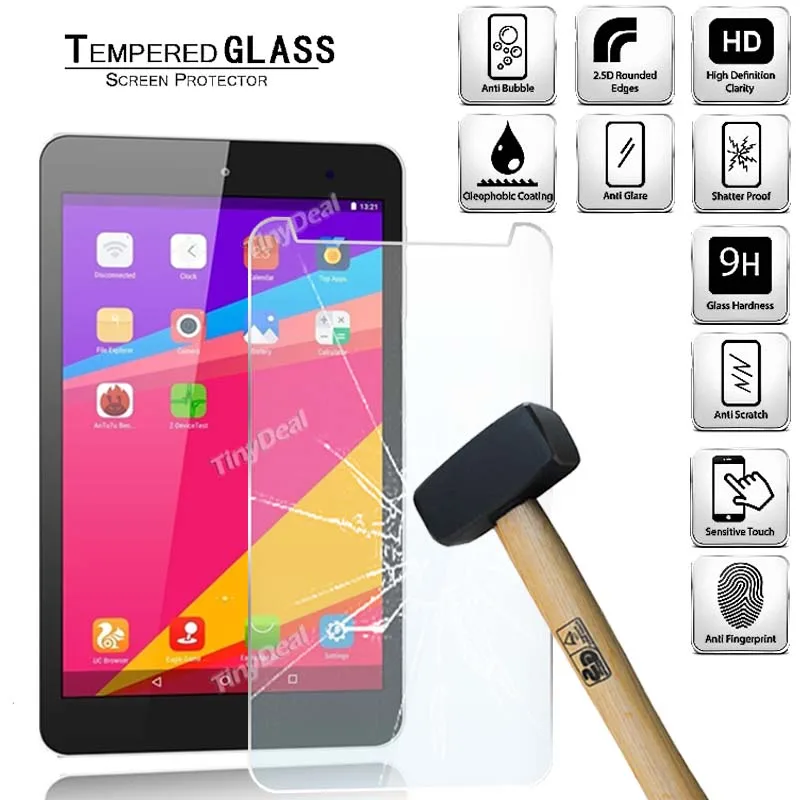 

Tablet Tempered Glass Screen Protector Cover for Onda V80 Ocre Core 8 Incn Tablet Explosion-Proof Tempered Film
