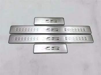 

Car-Styling For MG ZS 2017 2018 2019 Accessories Stainless Steel Door Sill Trim Scuff Palte Protector Guard 4pcs Car Styling