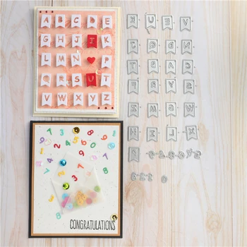 

YaMinSanNiO Happy Birthday Dies Pattern and Word Metal Cutting Dies For Scrapbooking Album Card Making Embossing Stencil Diecuts