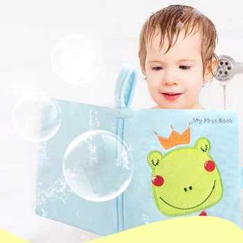 

Soft Baby Cloth Book Fun Interactive Toy Fabric Book Babies Toddler Learn Picture Cognize Book