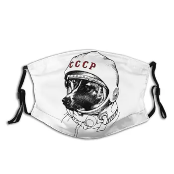 

CCCP Rusia Laika Space Non-Disposable Mouth Face Mask Anti Haze Dust Protection Cover Respirator Muffle Mask with Filters