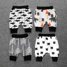 Поколение волос INS Официальный сайт хлопок модал лето стиль для мужчин и женщин детская капри брюки заяц