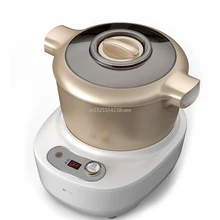 Модернизированная 5л электрическая тестомесильная машина домашняя Автоматическая ферментирующая и смешивающая машина более эффективный многофункциональный Миксер для продуктов 220 В