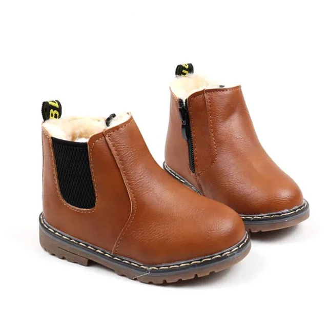 black infant chelsea boots