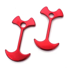 Aluminum Alloy Tent Nails Stakes Hooks Pegs Screw Spike Hook Rope Buckle Travel Ground Pin Outdoor Camping Hiking Equipment Aluminum Alloy Tent Nails Stakes Hooks Pegs Screw Spike Hook Rope Buckle Travel Ground Pin Outdoor Camping Hiking Equipment