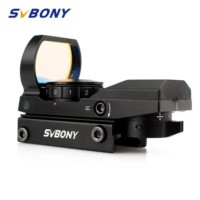 US $22.12 SVBONY 22-33mm Single Red Dot Reflex Sight Riflescope Reflex Optics Sight Reticles 11 Level of Brig