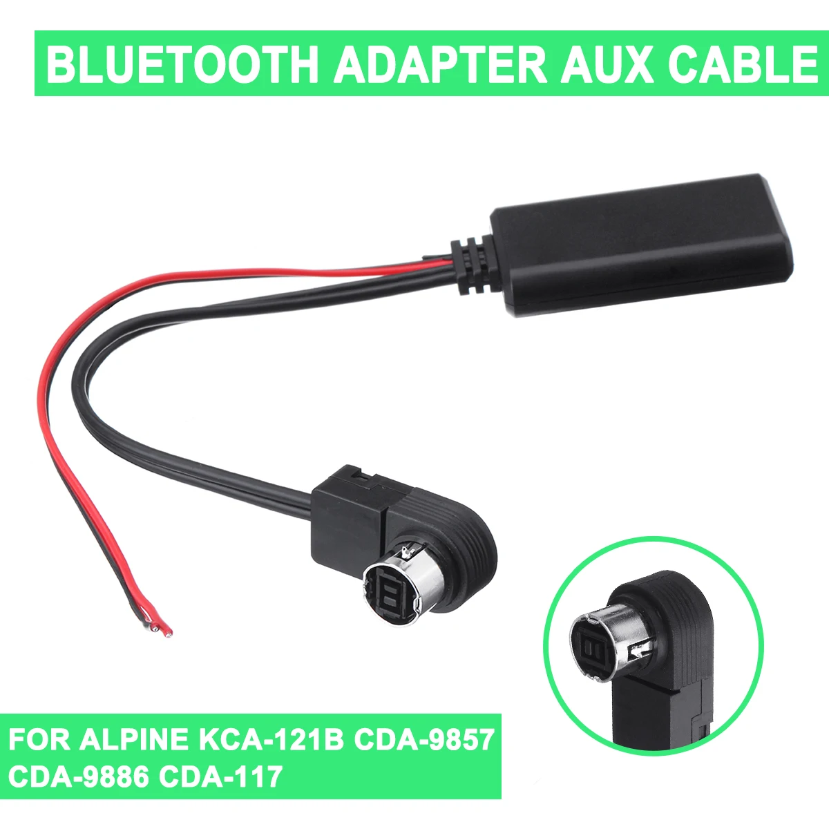 Alpine KCA-121B CDA-9857 CDA-9886 CDA-117 bluetooth Aux кабель-адаптер Шнур Автомобильная электроника Аксессуары