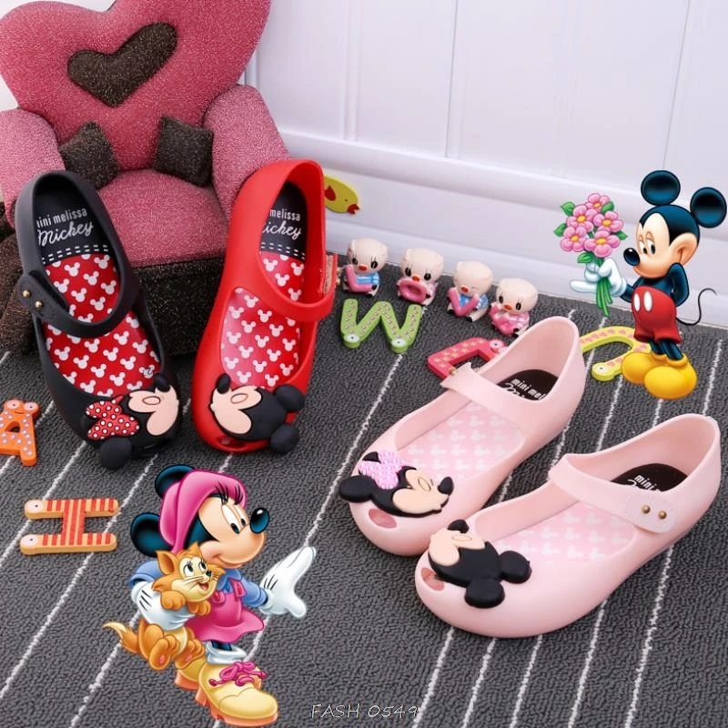 Mickey mouse jelly shoes Clearance