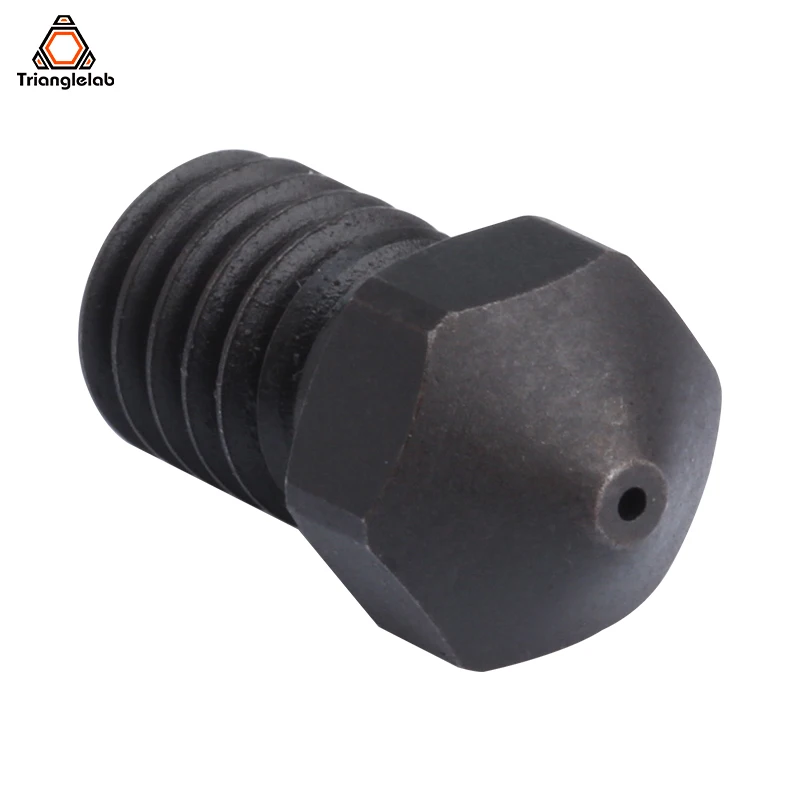 Trianglelab-aço Endurecido T-v6 Bicos Impressão 3d de Alta Temperatura Pei Peek Filamento de Fibra de Carbono para v6 Hotend Prusa Mk3s - Imagem 3