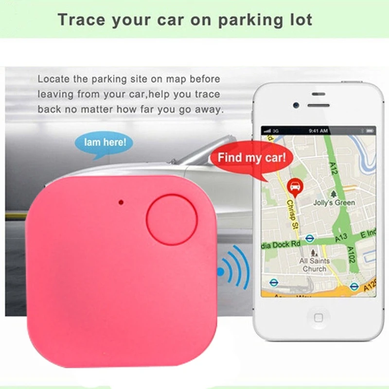  IG-Bluetooth Smart Tag Finder Tracer Kind Pet GPS Locator Alarm Brieftasche Schlüssel Tracker